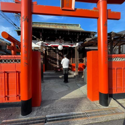 四日市市冨田町の神社へ！ 画像