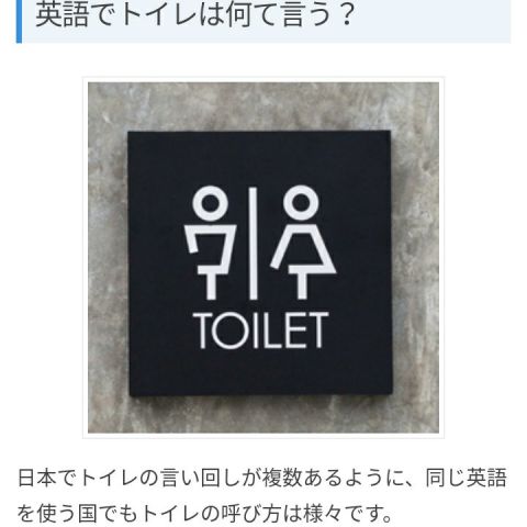 町で見かける　トイレの　WC　は何の略なのでしょう？ 画像