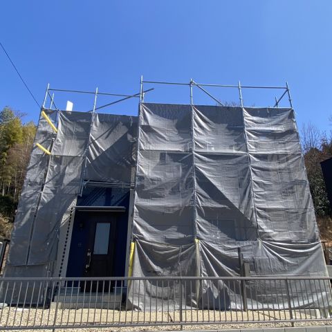 花粉凄いですが、本日も着工・完工🏠 画像